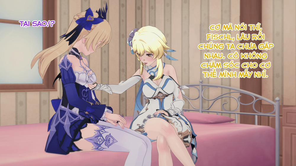 Dàn harem của Timmie. (Genshin Impact) Fischl 3 trang 24