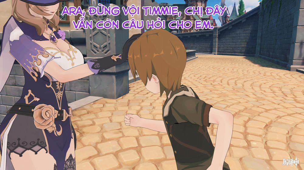 Dàn harem của Timmie. (Genshin Impact) Lisa 1 trang 11