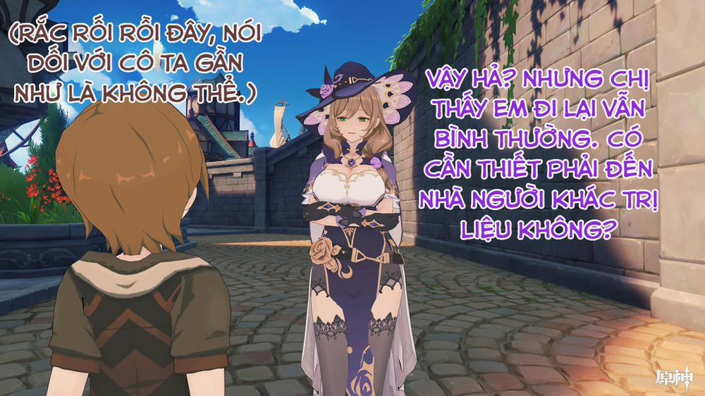 Dàn harem của Timmie. (Genshin Impact) Lisa 1 trang 5
