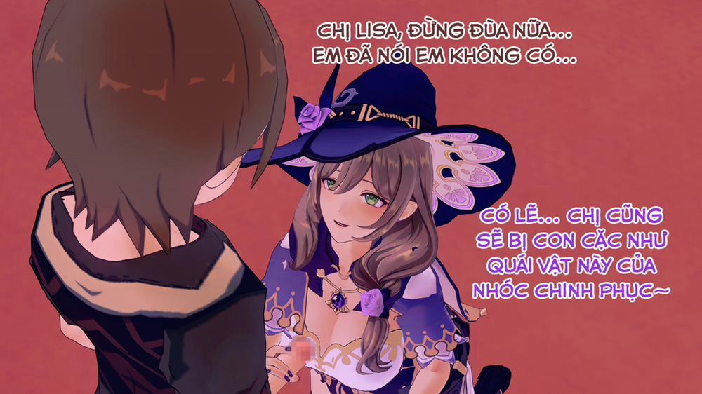 Dàn harem của Timmie. (Genshin Impact) Lisa 2 trang 6