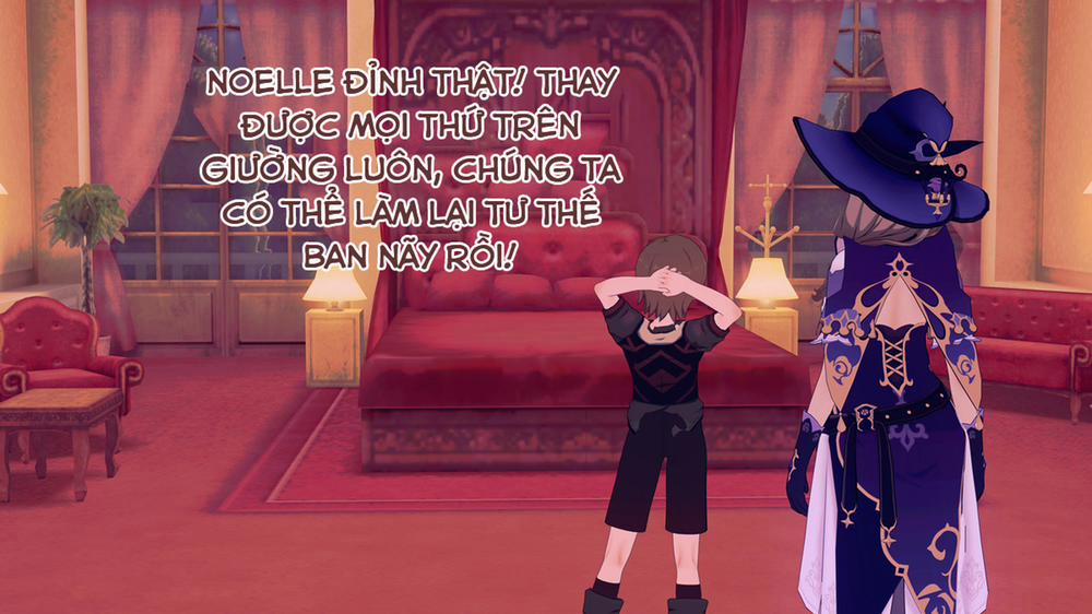 Dàn harem của Timmie. (Genshin Impact) Lisa 5 trang 22