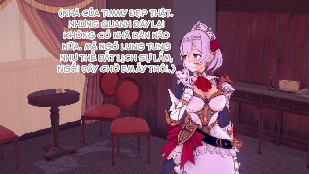 Dàn harem của Timmie. (Genshin Impact) Noelle 1 trang 15