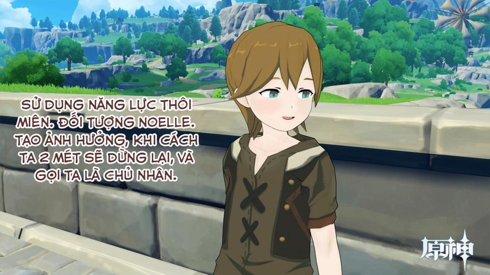 Dàn harem của Timmie. (Genshin Impact) Noelle 1 trang 6