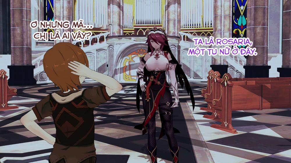 Dàn harem của Timmie. (Genshin Impact) Rosaria 1 trang 25