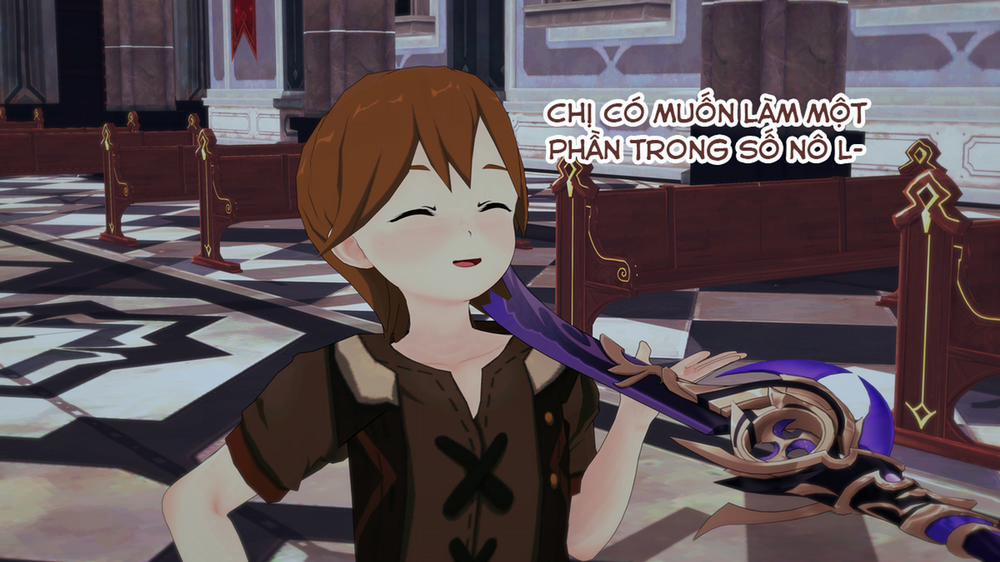 Dàn harem của Timmie. (Genshin Impact) Rosaria 1 trang 37