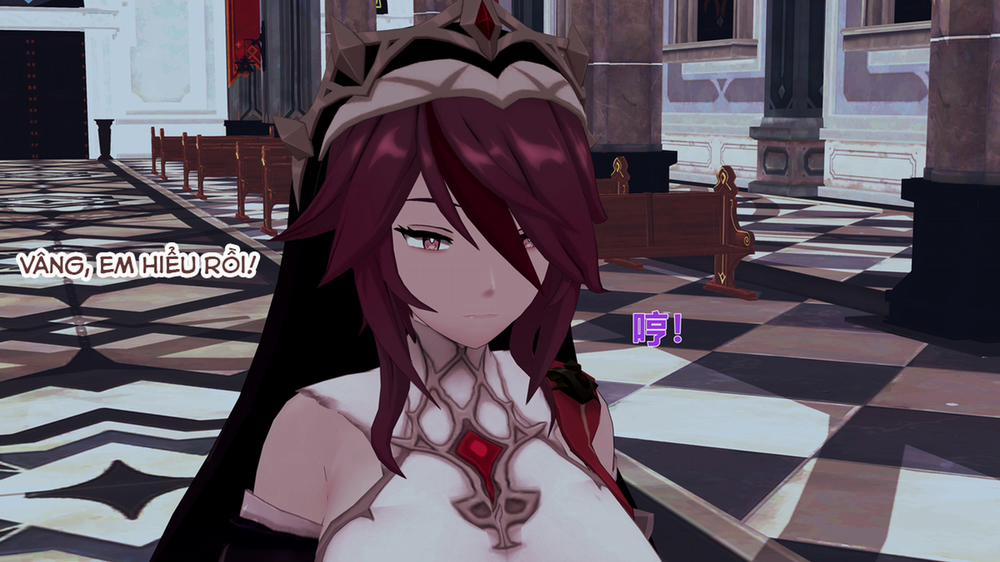 Dàn harem của Timmie. (Genshin Impact) Rosaria 1 trang 9