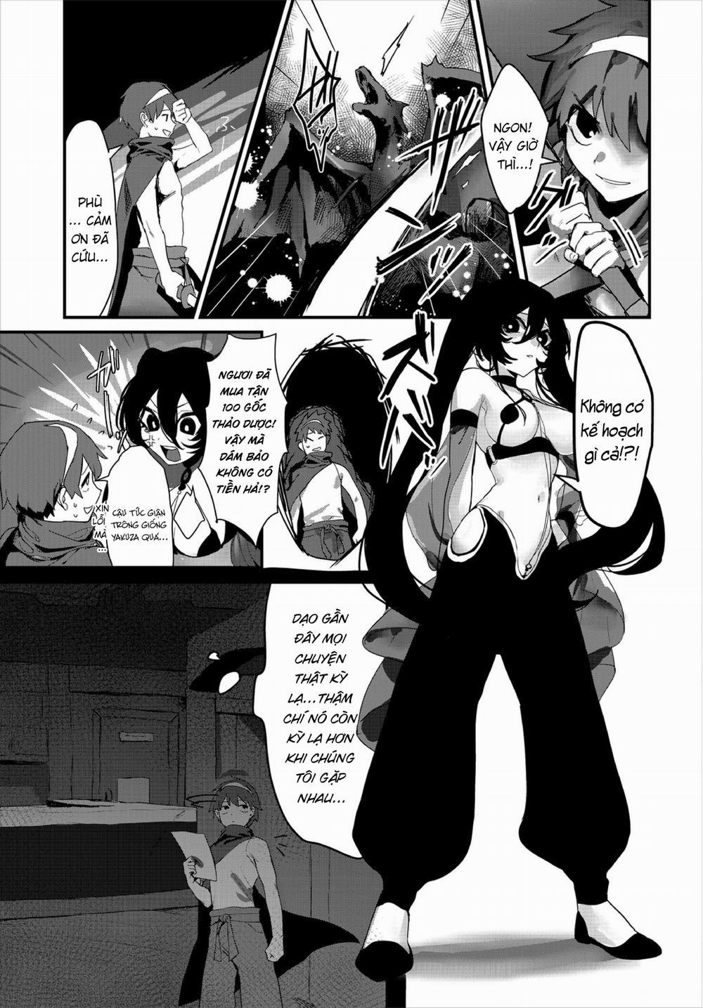 Đang dọn hầm ngục thì... Oneshot trang 2