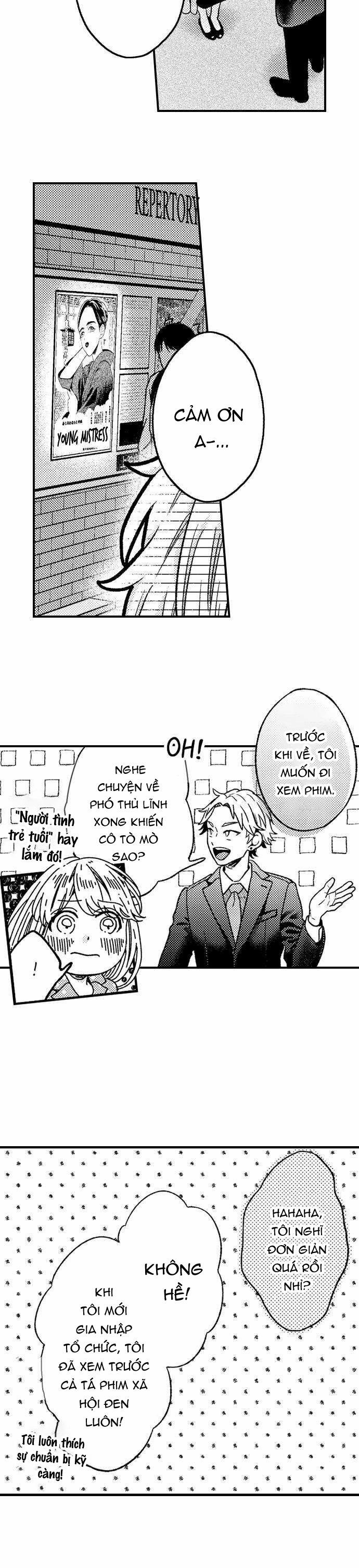 Dâng Hiến Trinh Tiết Cho Chàng Yakuza 25.1 trang 8