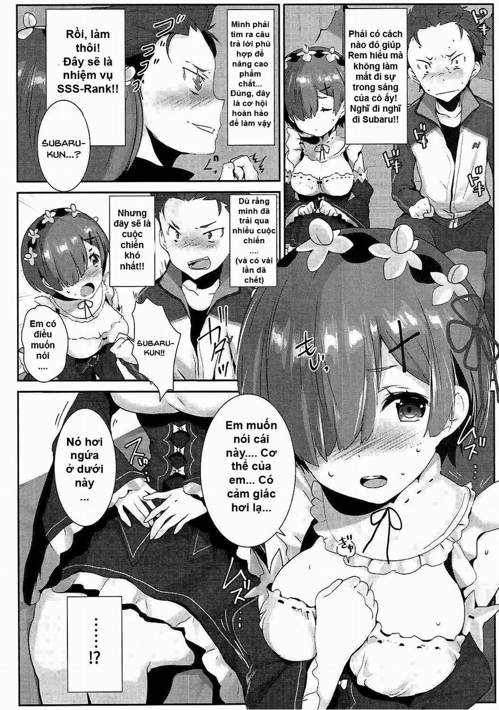 Đánh thức dục vọng của Rem-Rin! (Re:Zero kara Hajimeru Isekai Seikatsu) Oneshot trang 5