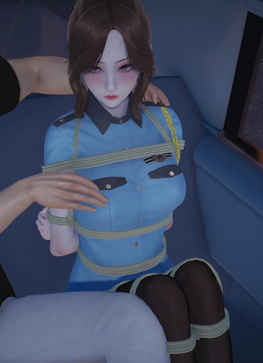 Đào tạo nữ cảnh sát xinh đẹp bị trói 1 trang 23