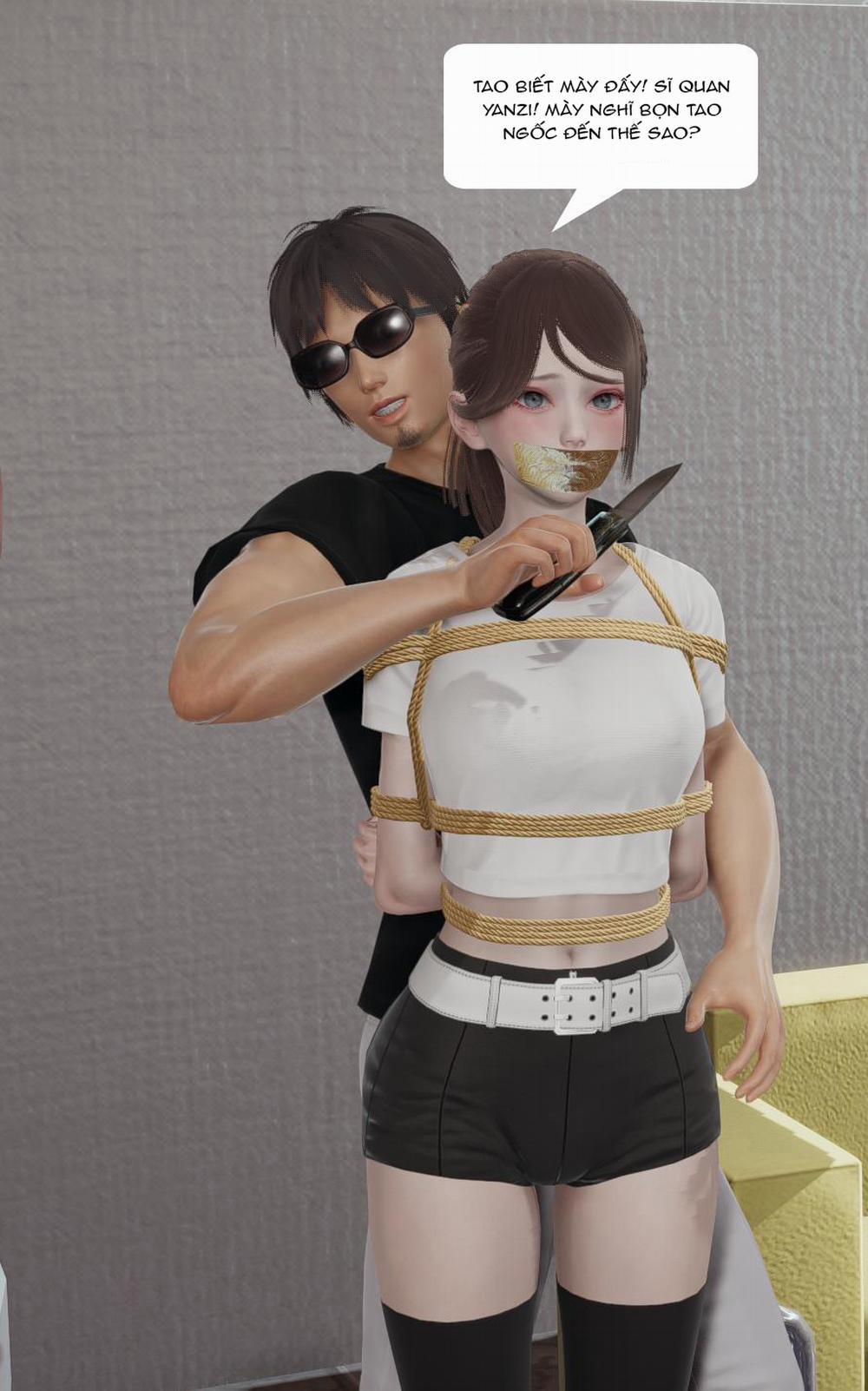 Đào tạo nữ cảnh sát xinh đẹp bị trói 1 trang 5