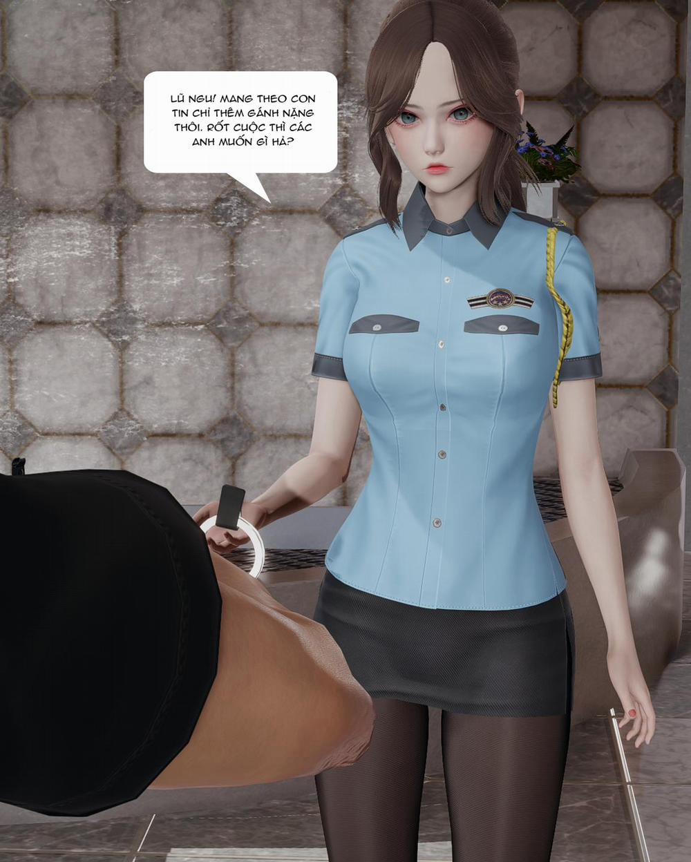 Đào tạo nữ cảnh sát xinh đẹp bị trói 1 trang 9