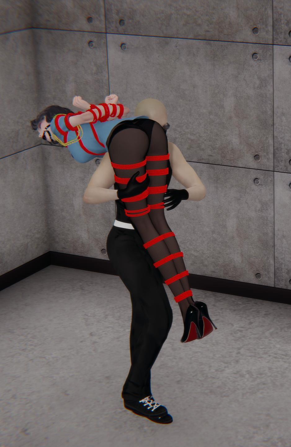 Đào tạo nữ cảnh sát xinh đẹp bị trói 10 trang 35