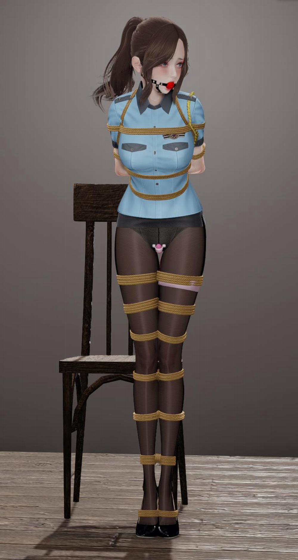 Đào tạo nữ cảnh sát xinh đẹp bị trói 2 trang 26