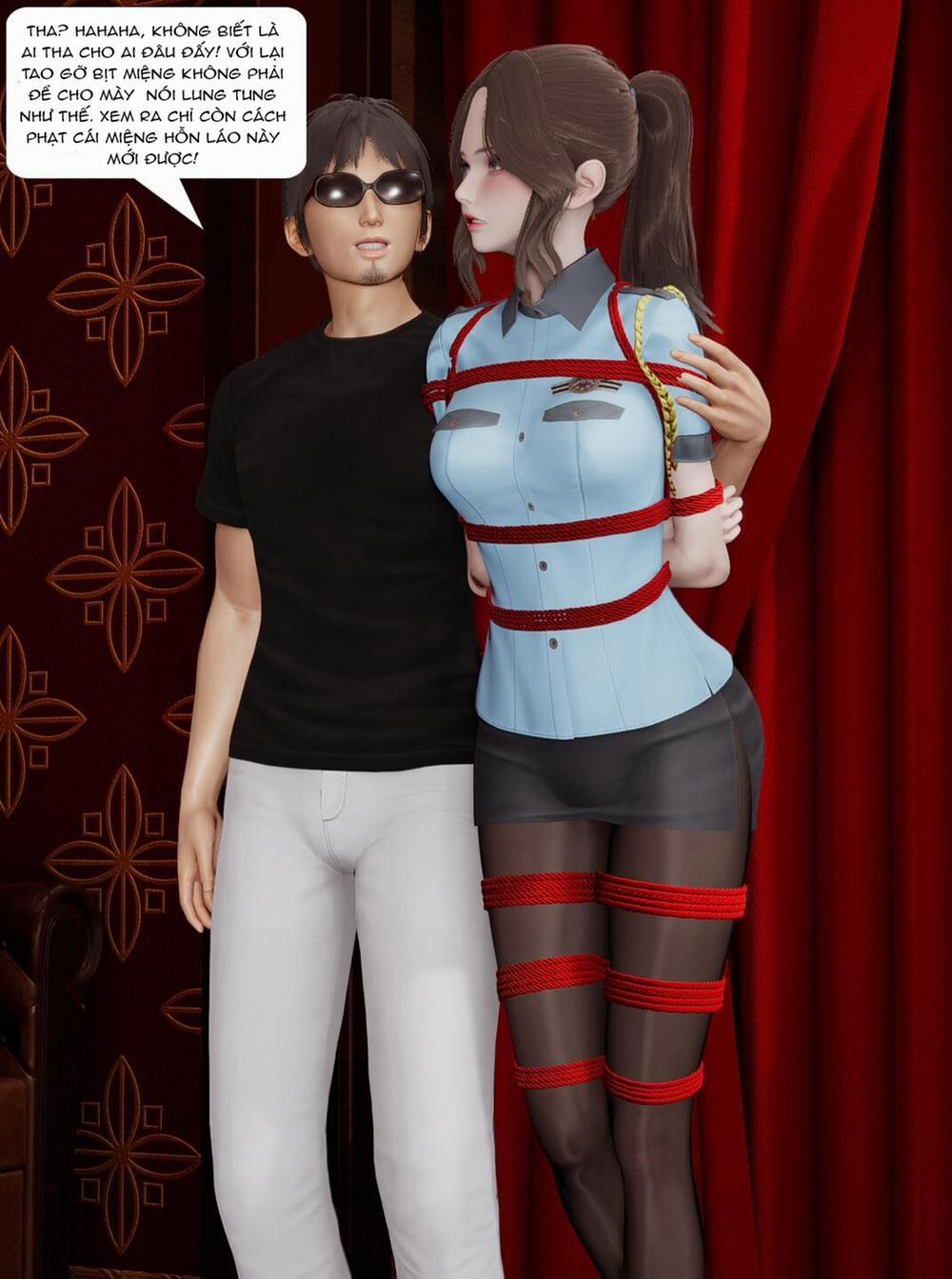 Đào tạo nữ cảnh sát xinh đẹp bị trói 3 trang 15