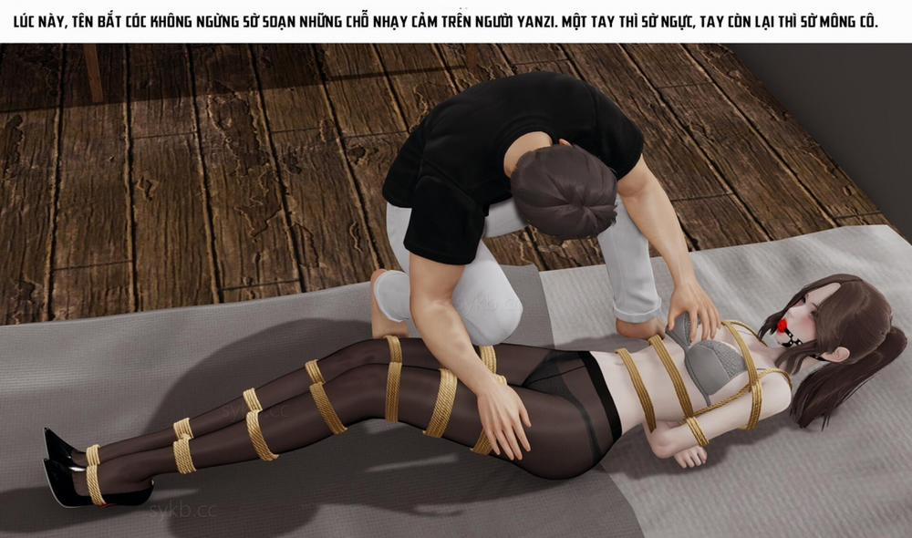 Đào tạo nữ cảnh sát xinh đẹp bị trói 3 trang 3