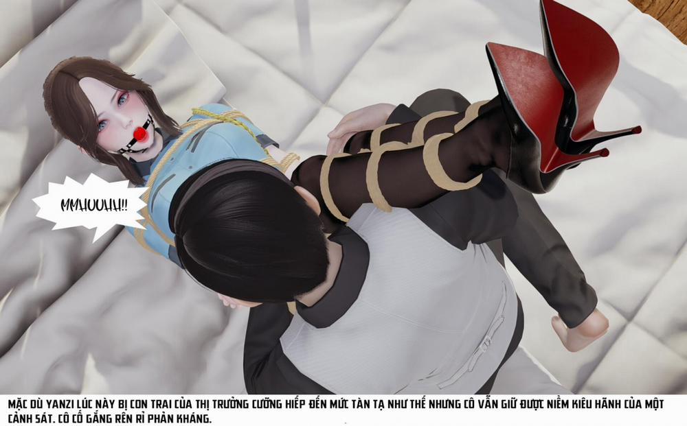Đào tạo nữ cảnh sát xinh đẹp bị trói 4 trang 2