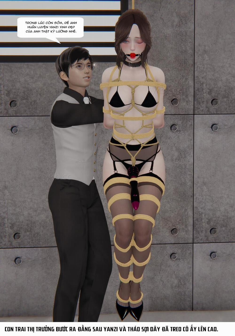 Đào tạo nữ cảnh sát xinh đẹp bị trói 5 trang 5