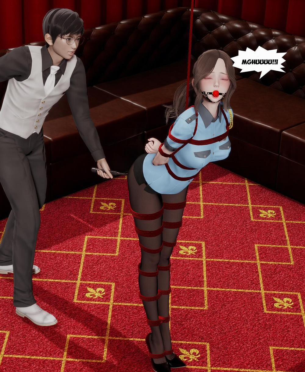 Đào tạo nữ cảnh sát xinh đẹp bị trói 6 trang 7