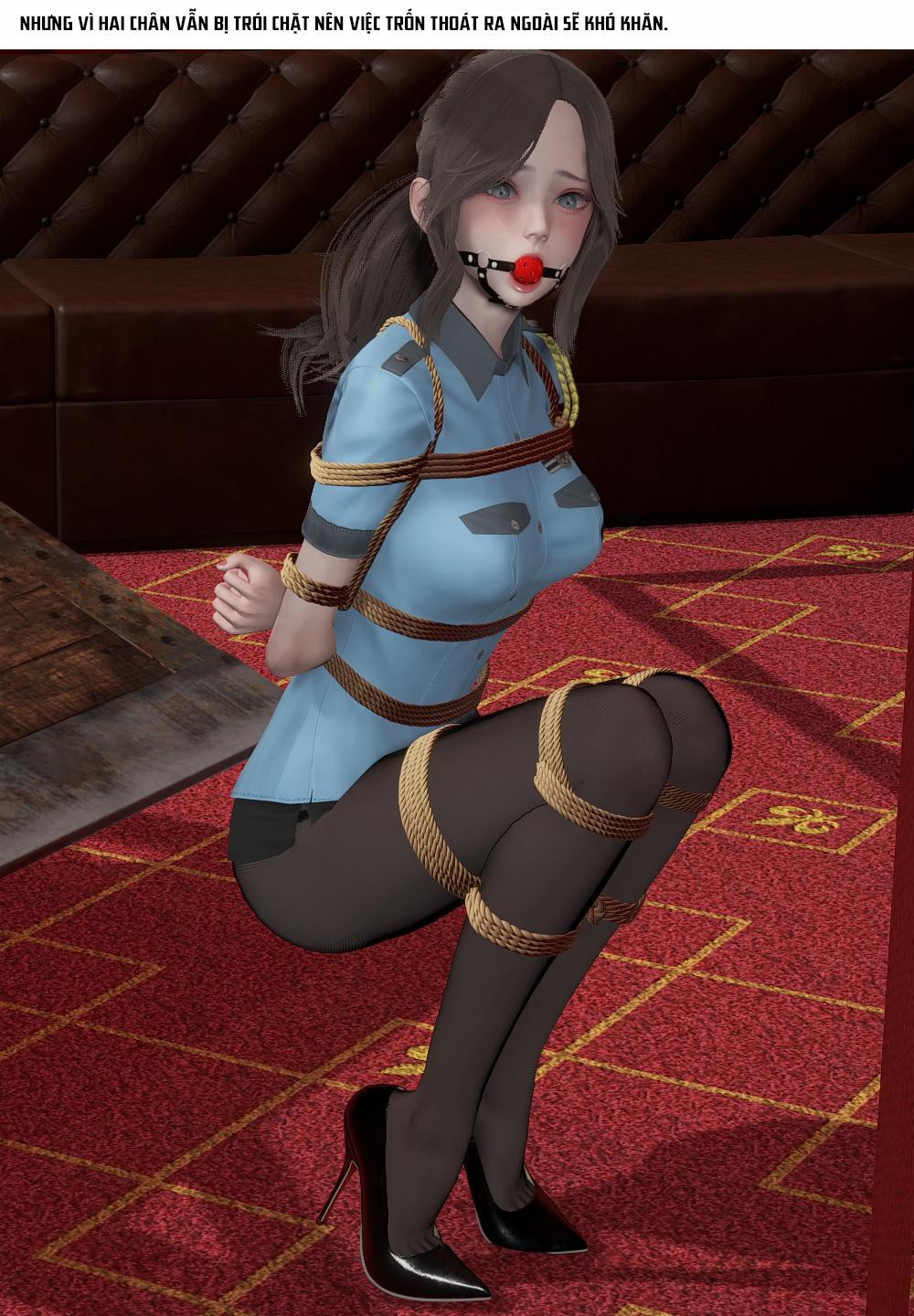 Đào tạo nữ cảnh sát xinh đẹp bị trói 7 trang 3