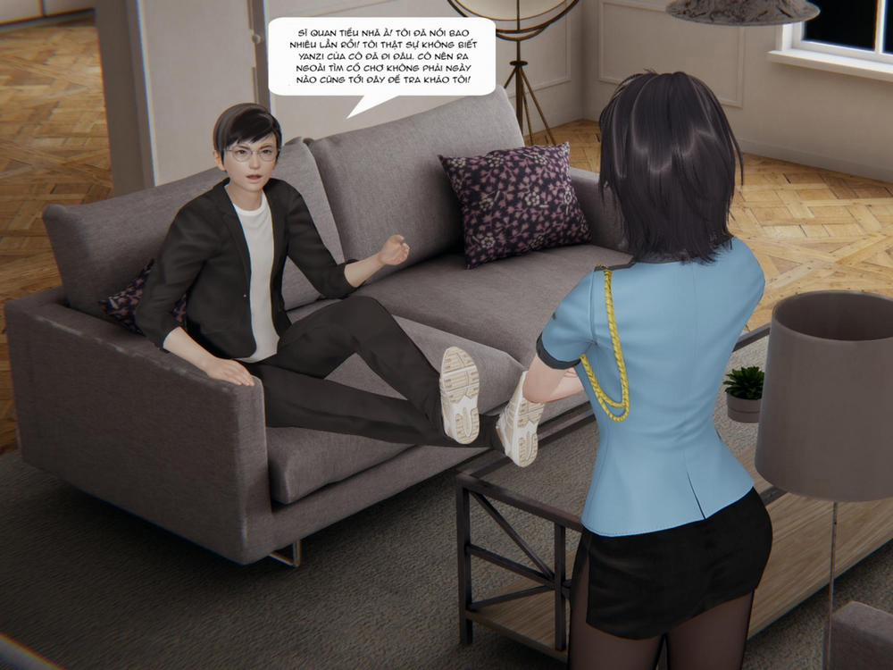 Đào tạo nữ cảnh sát xinh đẹp bị trói 8 trang 48