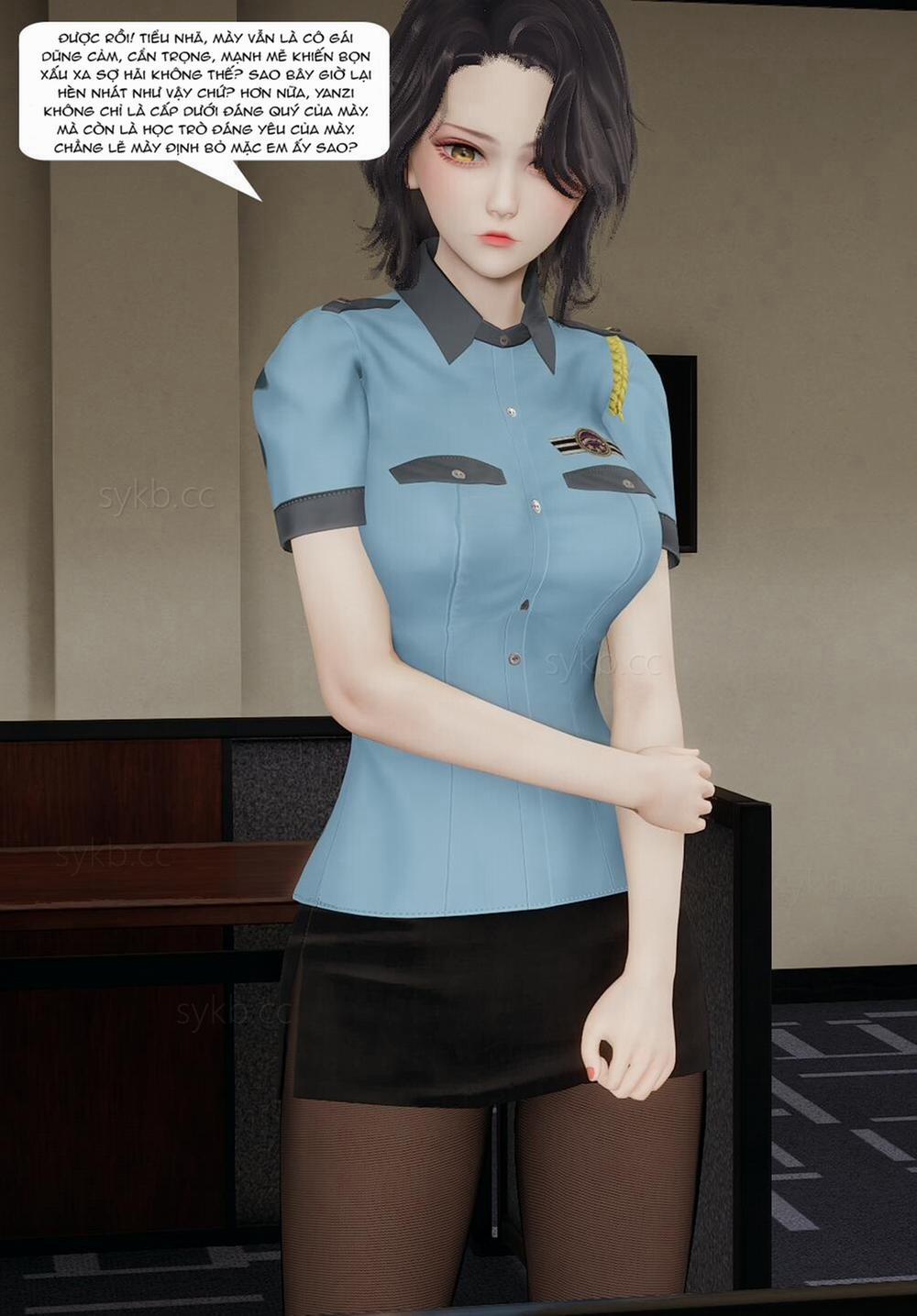 Đào tạo nữ cảnh sát xinh đẹp bị trói 9 trang 35