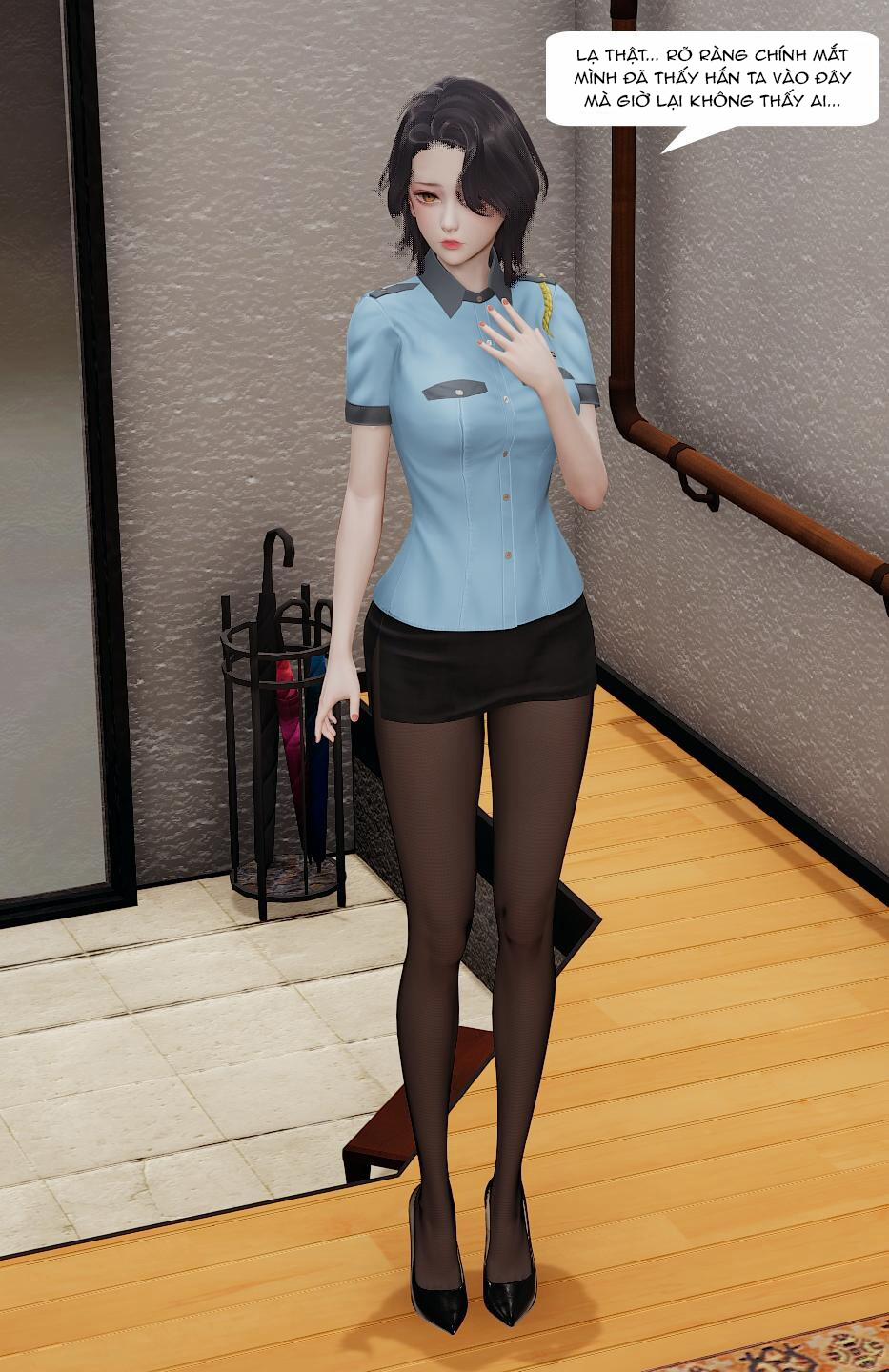 Đào tạo nữ cảnh sát xinh đẹp bị trói 9 trang 5