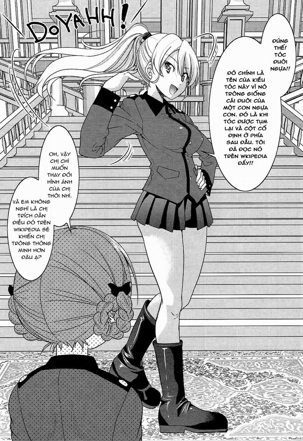 Darjeeling-sama no Ponytail (Girls und Panzer) Oneshot trang 4