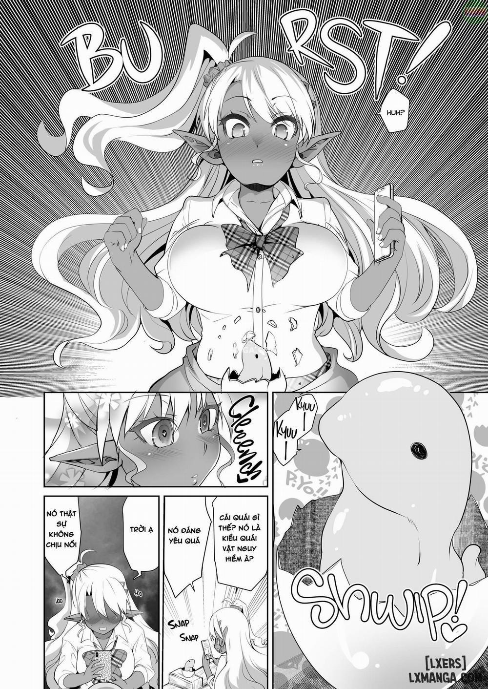 Dark Elf Schoolgirl Raises Tentacles Oneshot trang 2