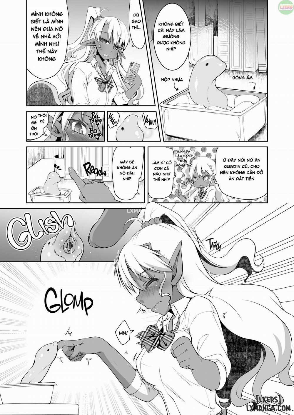 Dark Elf Schoolgirl Raises Tentacles Oneshot trang 3