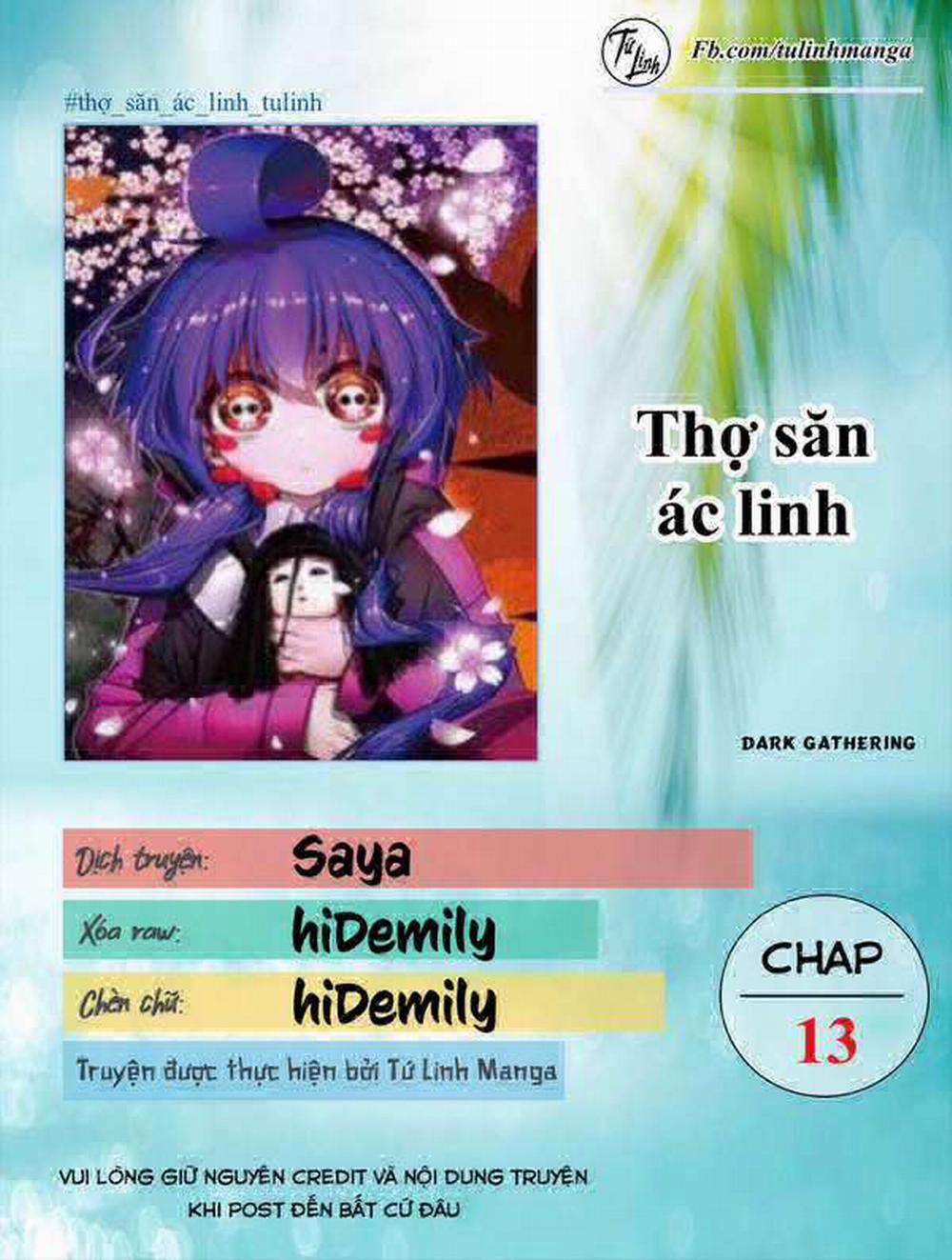 Dark Gathering 13 trang 1