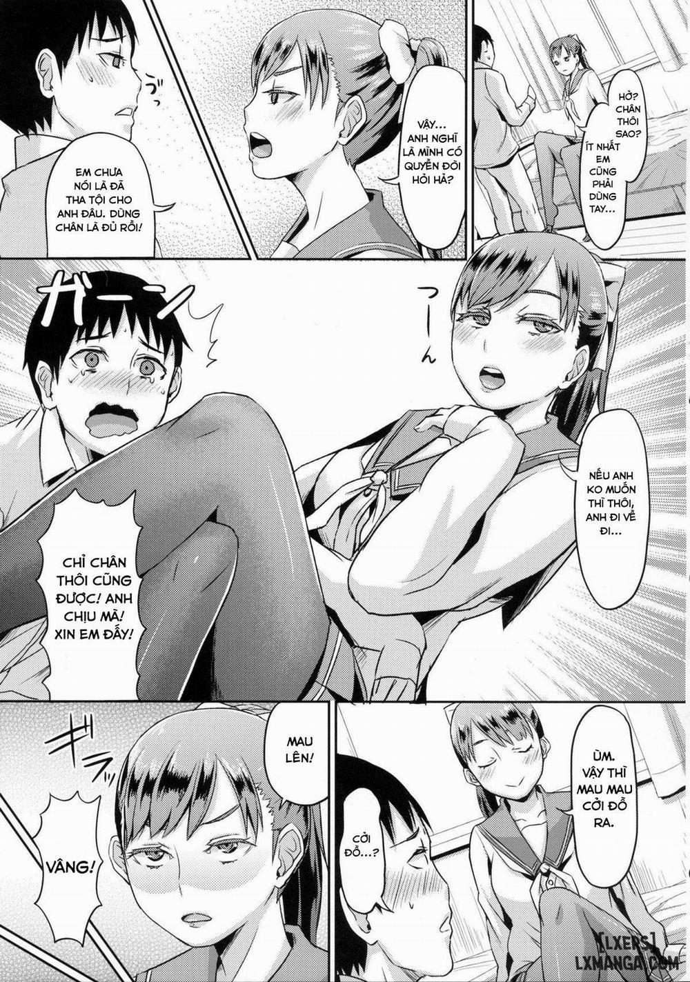 Dark Manaka's Foot-Stomping Punishment Oneshot trang 5