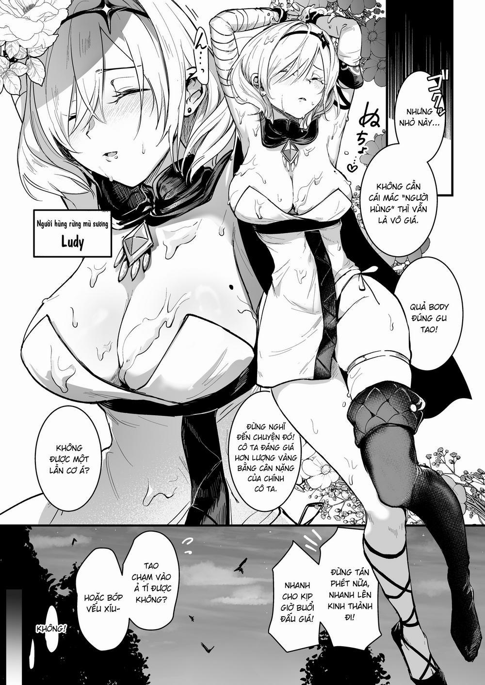 Đấu giá người hùng Oneshot trang 2