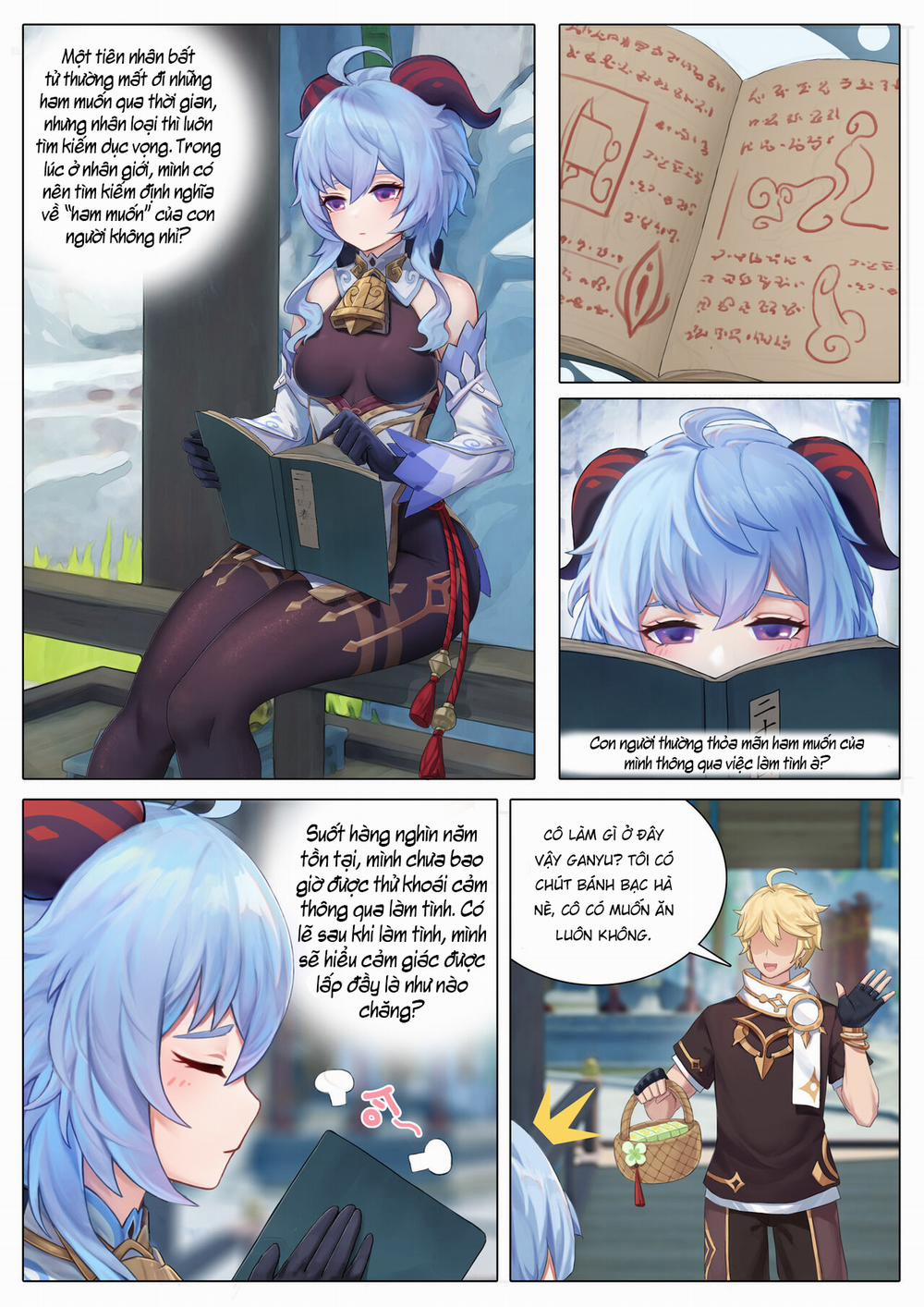 Dạy Ganyu Cách Làm Tình Bantumlum trang 1