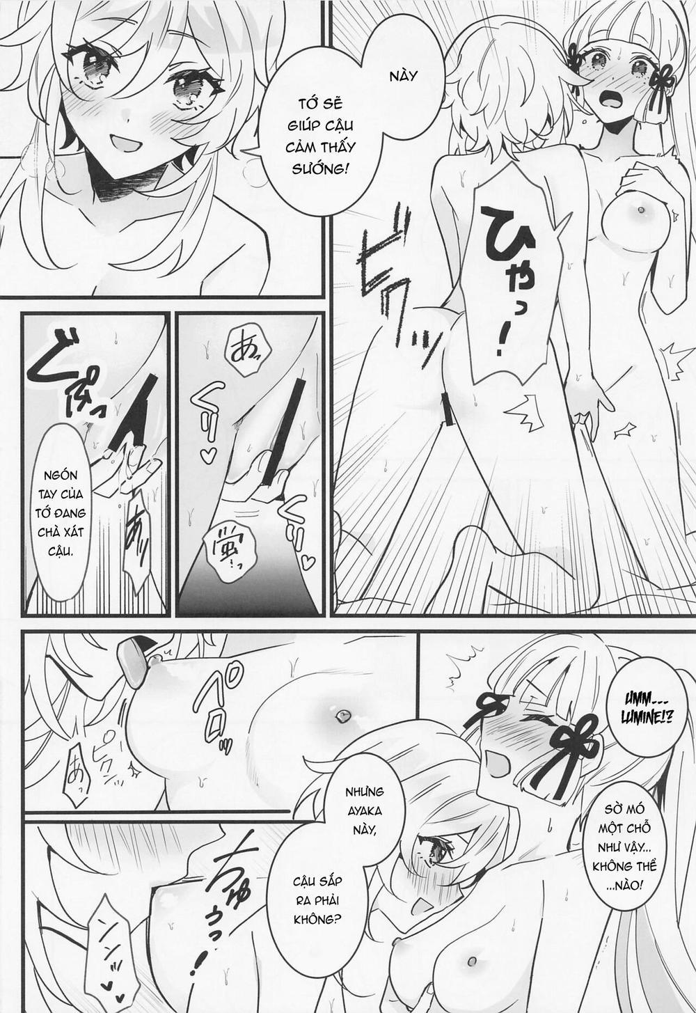 Dạy Thủ Dâm Cho Ayaka! 1shot trang 12