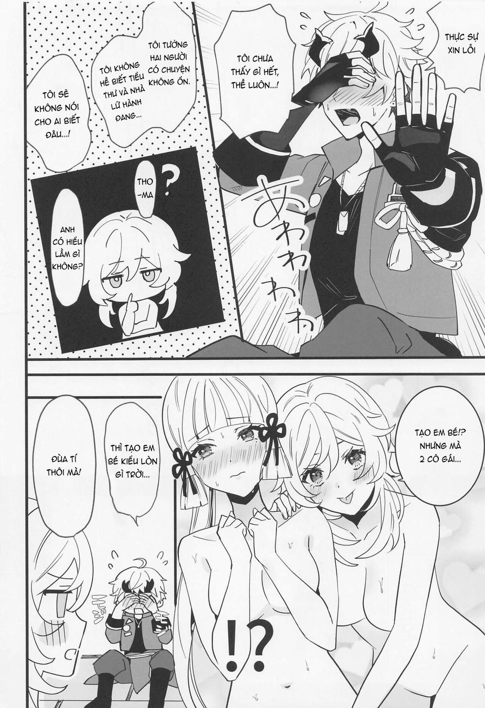 Dạy Thủ Dâm Cho Ayaka! 1shot trang 14