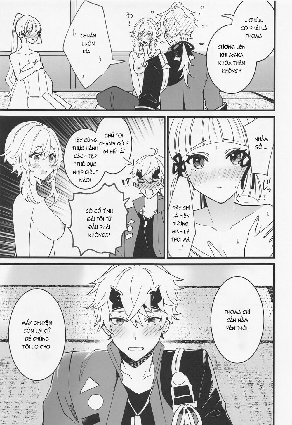Dạy Thủ Dâm Cho Ayaka! 1shot trang 15