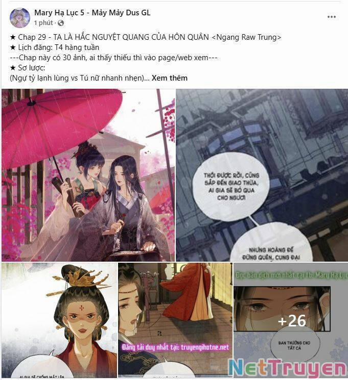 Để Ta Làm Ánh Trăng Đen Của Hôn Quân 29 trang 12