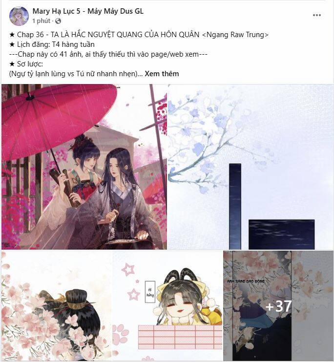 Để Ta Làm Ánh Trăng Đen Của Hôn Quân 36 trang 13