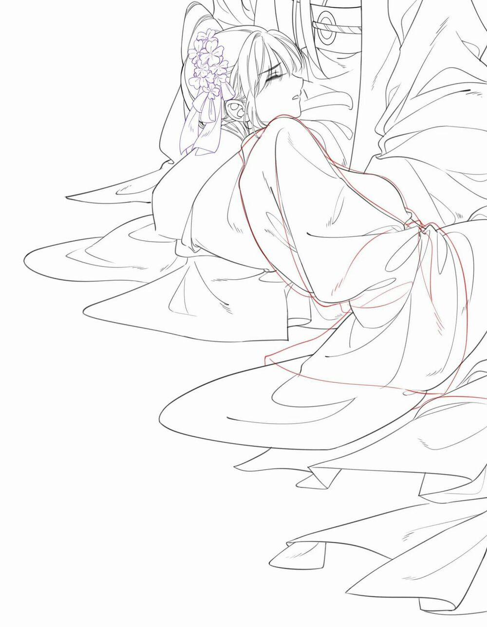 Để Ta Làm Ánh Trăng Đen Của Hôn Quân 4.2 trang 32