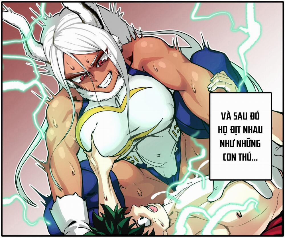 Deku meets Mirko on a Train and Fucks Her Oneshot trang 5