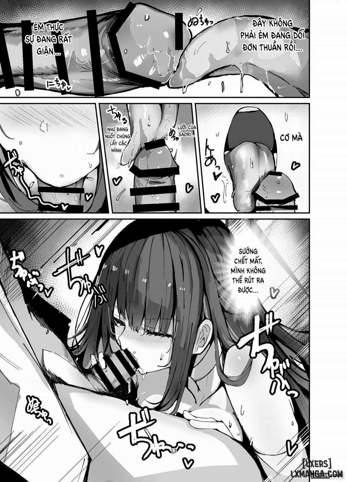 DeliHeal Yondara Saori ga Kite Sono Mama Ecchi Suru Hon Soushuuhen - Saori no Dosukebe Hon 1 trang 10