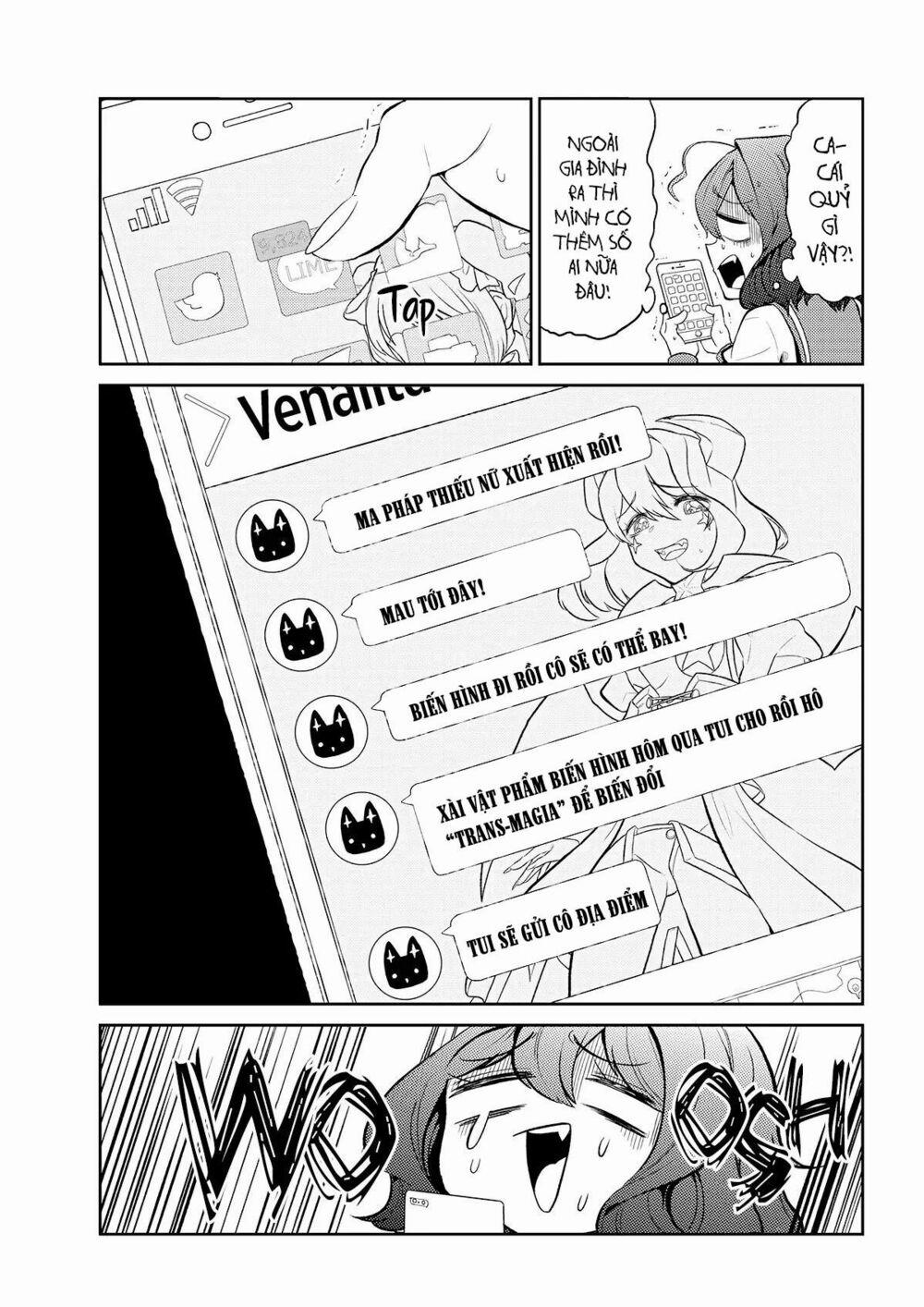 Đến Đây Nào, Ma Pháp Thiếu Nữ 2 trang 9