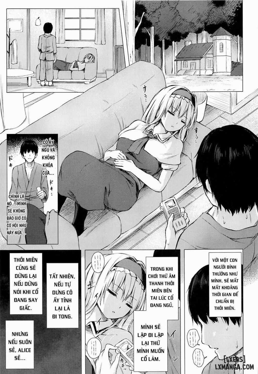 Dereochi Alice Margatroid Oneshot trang 2