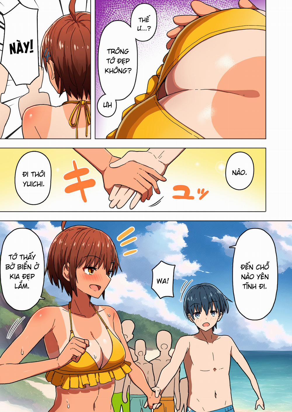 Đi dã ngoại với lớp, tôi bị cướp luôn gấu Oneshot mất trang 14