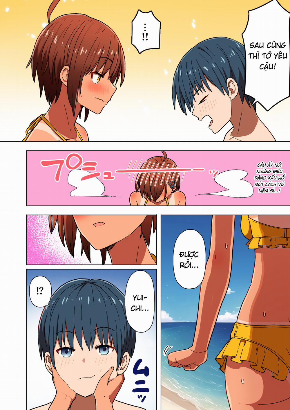 Đi dã ngoại với lớp, tôi bị cướp luôn gấu Oneshot mất trang 19