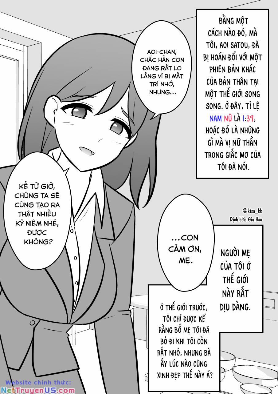 Dị Giới Nơi Tỉ Lệ Nam Nữ Là 1:39 Được Coi Là Một Chuyện Bình Thường 1 trang 1