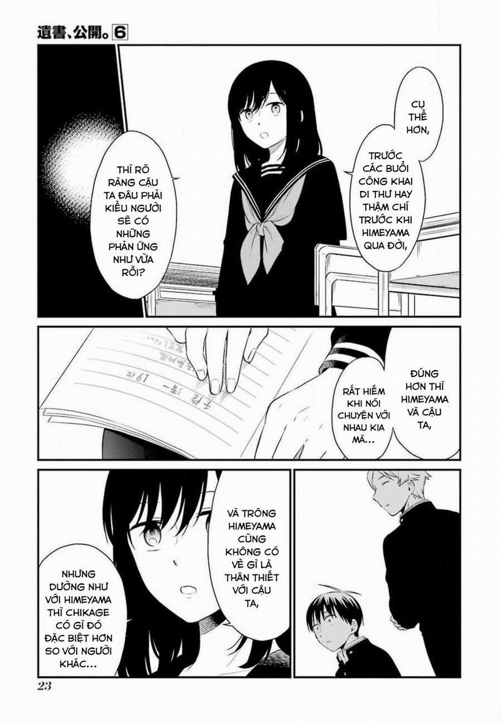 Di Thư Trên Bàn 27 trang 22