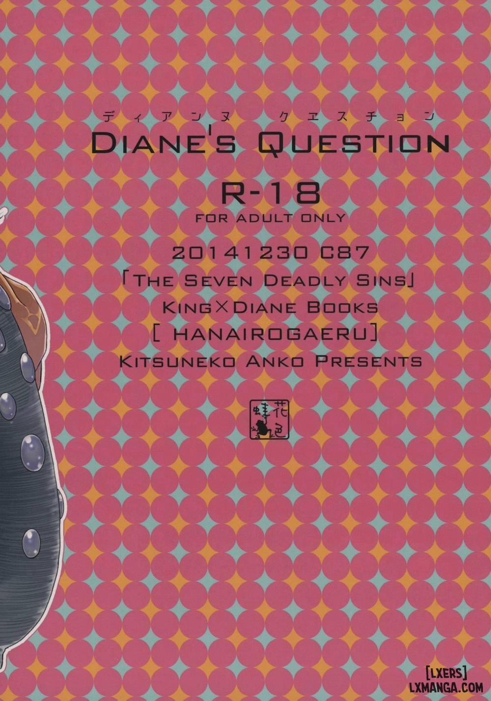 Diane's Question Oneshot trang 1