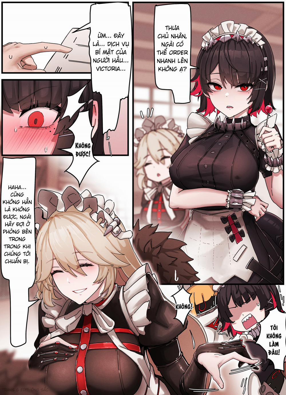 Dịch vụ của nội trợ Victoria Oneshot trang 1